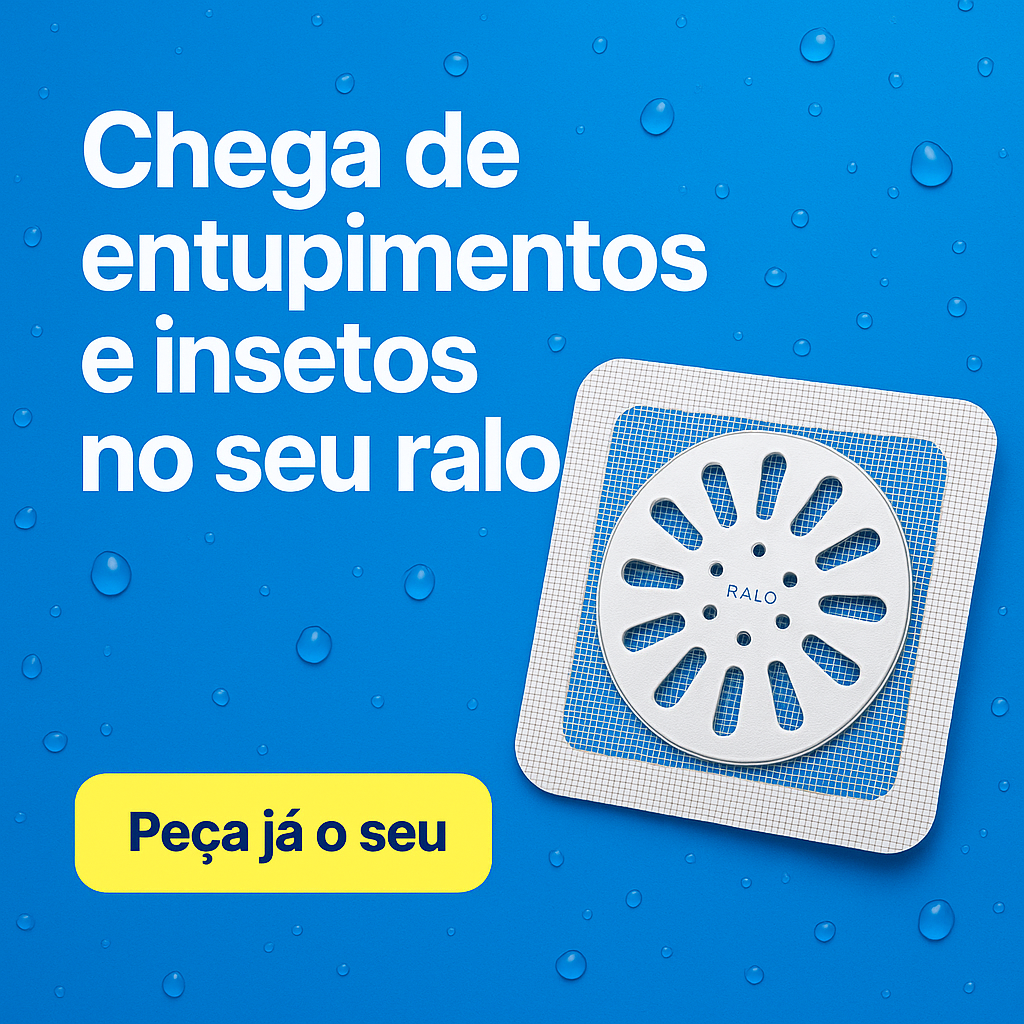 Filtro Adesivo Protetor de Ralo – Ralo Clean®